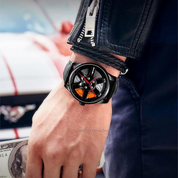 Rs Chrono Waterproof Car Wheel Watch