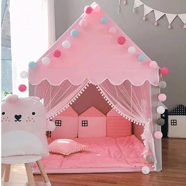 Portable Children's Tent for Kids Tent Toys for Girls Princess
