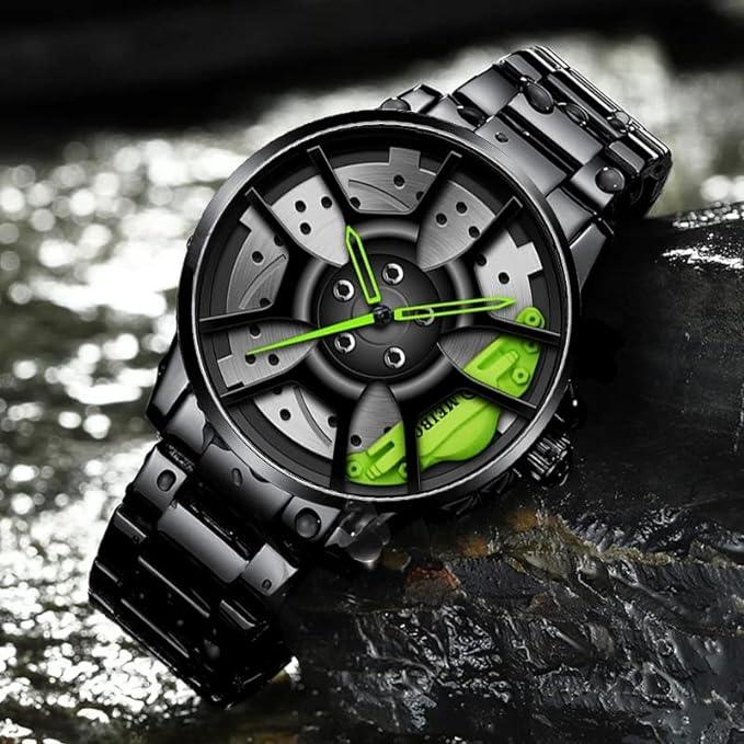 Rs Chrono Waterproof Car Wheel Watch