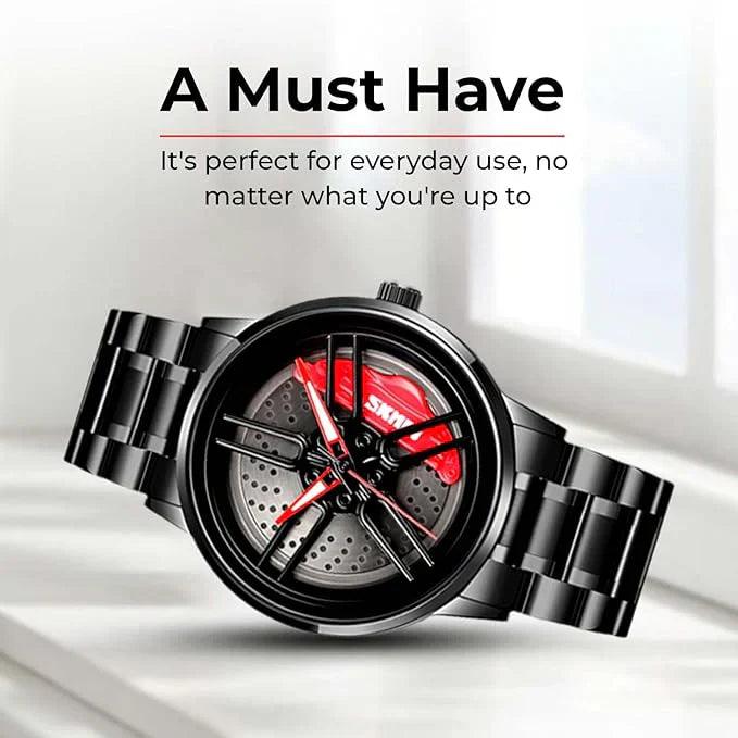 Rs Chrono Waterproof Car Wheel Watch