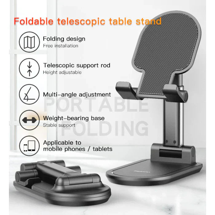 Telescopic Folding Phone Holder | حامل هاتف تلسكوبي قابل للطي