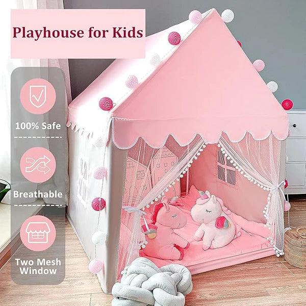 Portable Children's Tent for Kids Tent Toys for Girls Princess