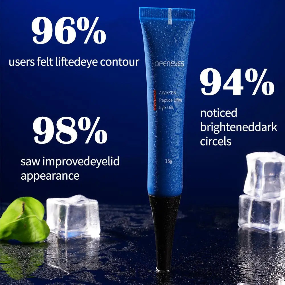 Openeyes Peptide Lifting Eye Gel – Moisturizing | Fade Puffiness | Fine Lines | Dark Circles