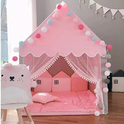 Portable Children's Tent for Kids Tent Toys for Girls Princess