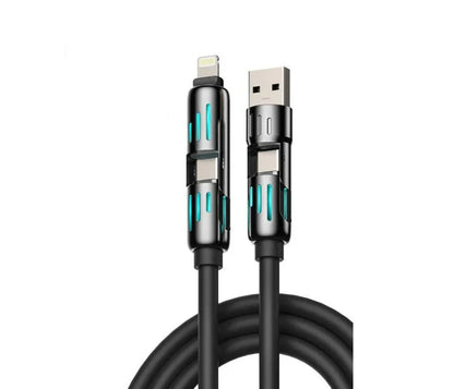 4-in-1 Multi USB Charging Cable | كابل شحن USB متعدد 4 في 1