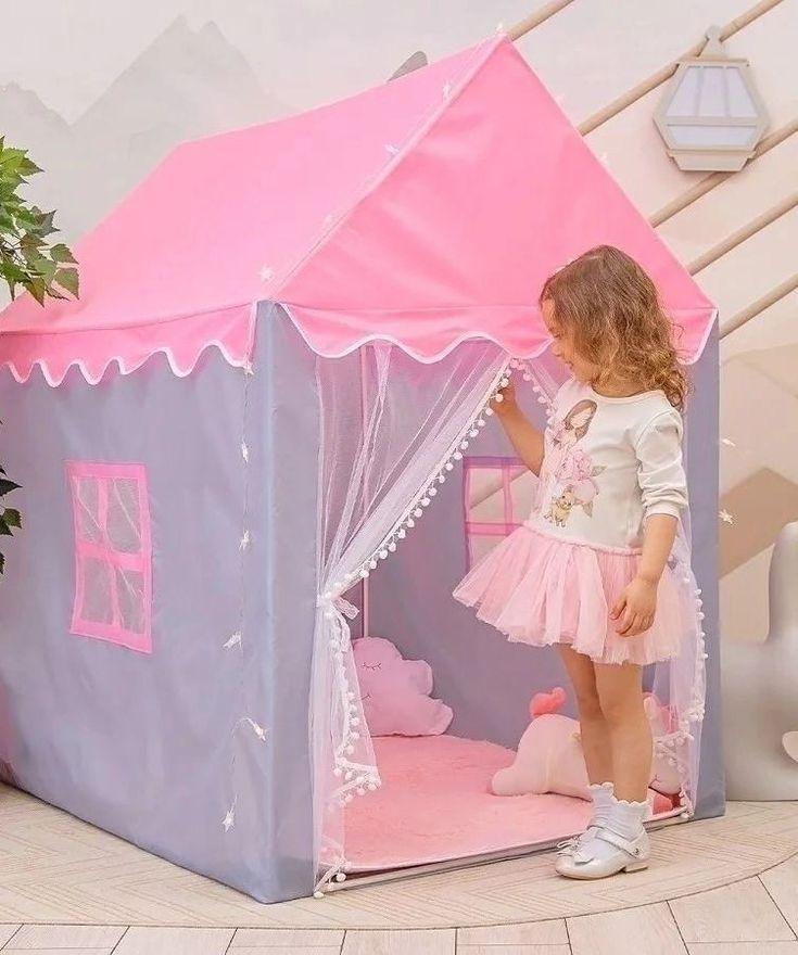 Portable Children's Tent for Kids Tent Toys for Girls Princess