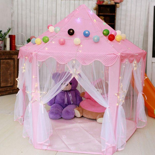 Portable Children's Tent for Kids Tent Toys for Girls Princess